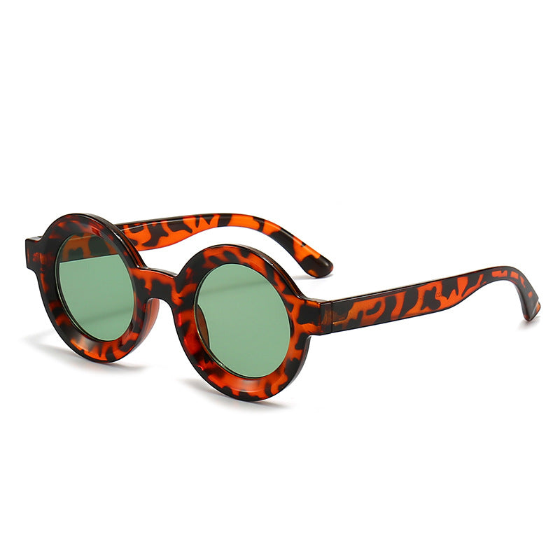 Round Sunglasses Men Women Roger Stone Style Plastic Vintage Steampunk Retro Quality Wholesale