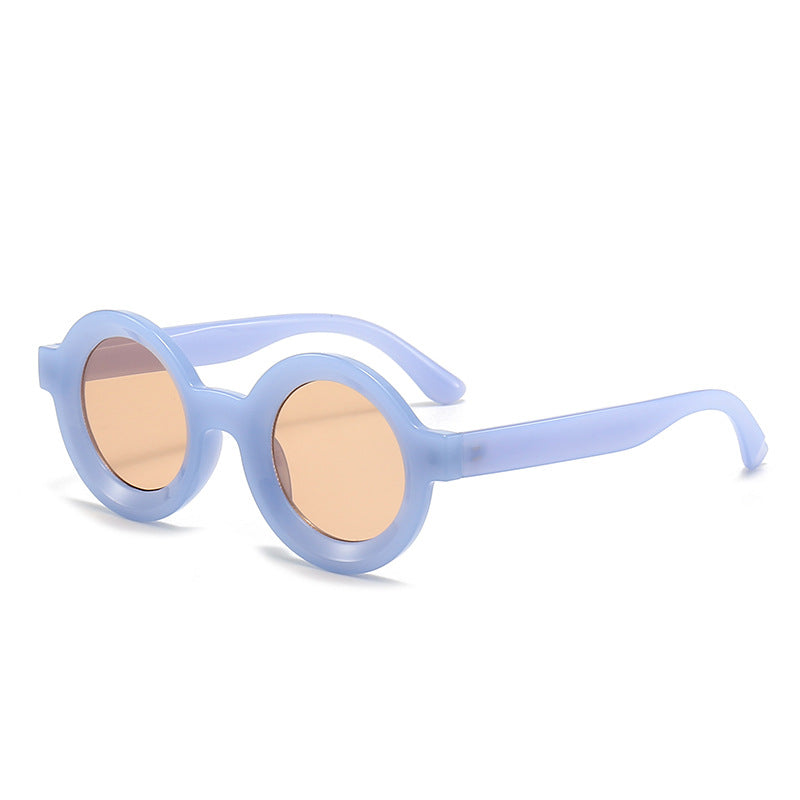 Round Sunglasses Men Women Roger Stone Style Plastic Vintage Steampunk Retro Quality Wholesale