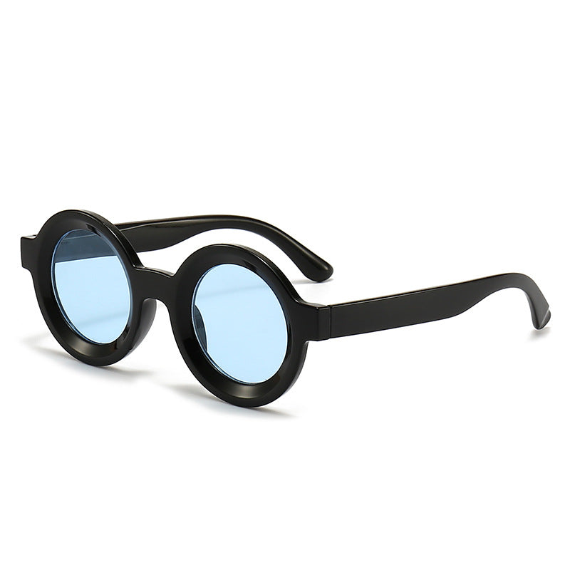 Round Sunglasses Men Women Roger Stone Style Plastic Vintage Steampunk Retro Quality Wholesale