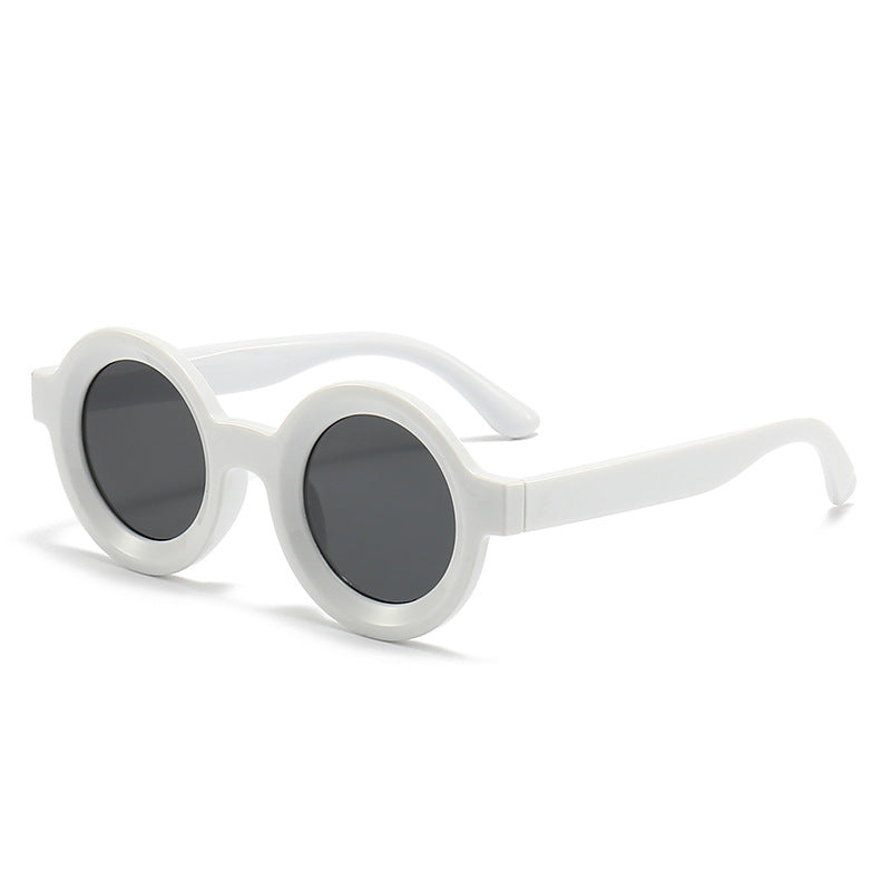 Round Sunglasses Men Women Roger Stone Style Plastic Vintage Steampunk Retro Quality Wholesale