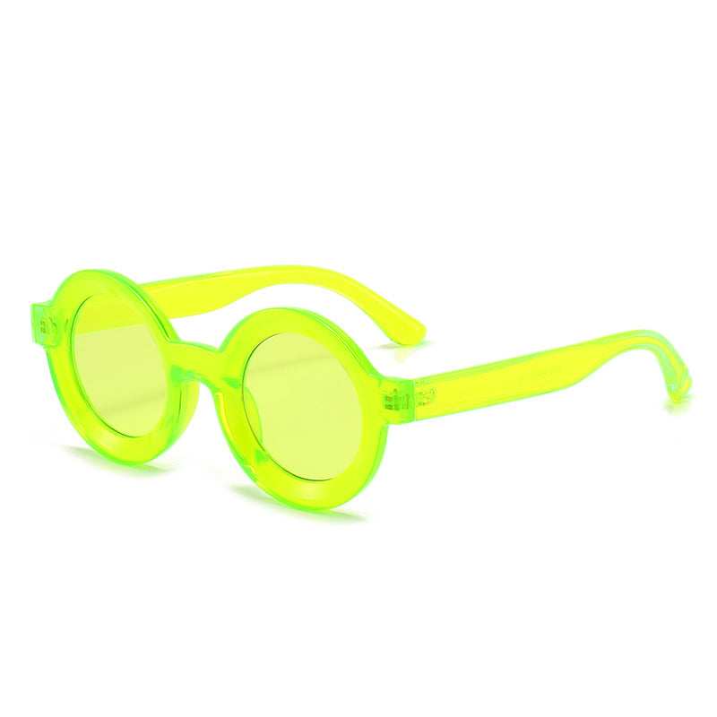 Round Sunglasses Men Women Roger Stone Style Plastic Vintage Steampunk Retro Quality Wholesale