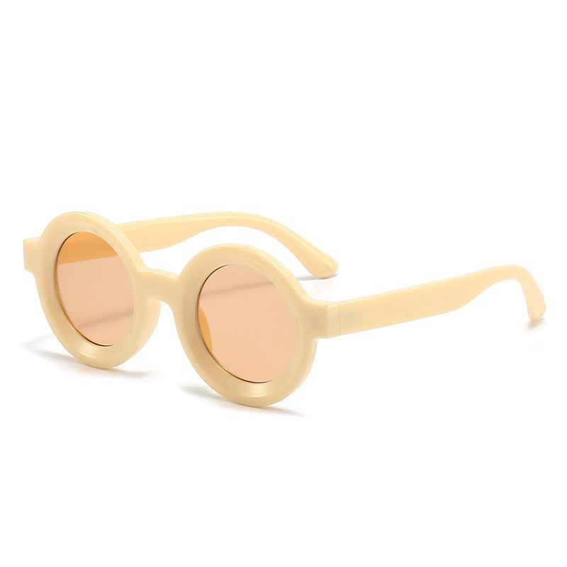 Round Sunglasses Men Women Roger Stone Style Plastic Vintage Steampunk Retro Quality Wholesale