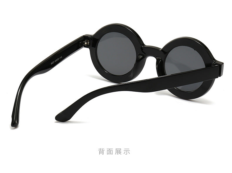 Round Sunglasses Men Women Roger Stone Style Plastic Vintage Steampunk Retro Quality Wholesale